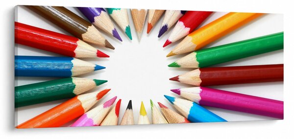 Slika olovaka u boji (120x50 cm)