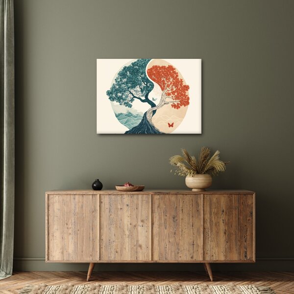 Slika – Drvo puno energije (70x50 cm)