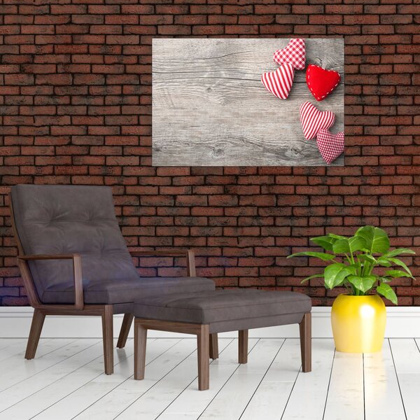 Slika - Srčki (90x60 cm)
