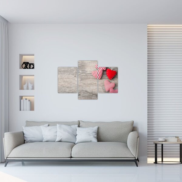 Slika - Srčki (90x60 cm)