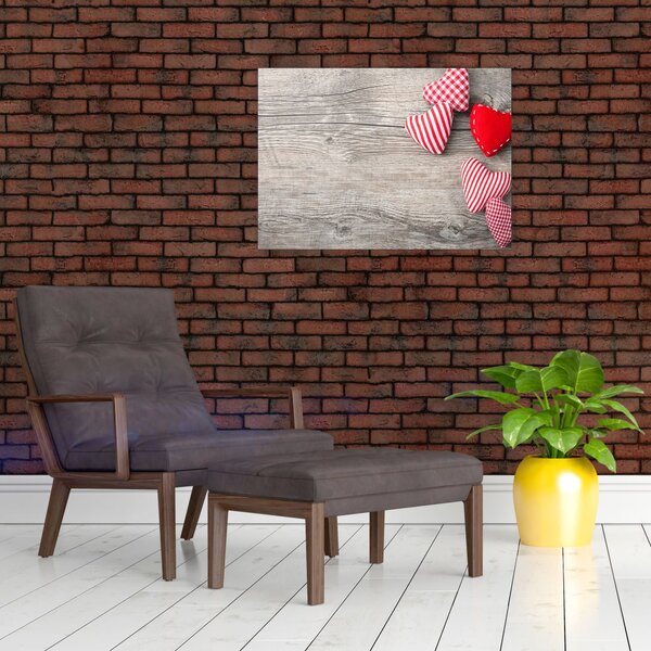 Slika - Srčki (70x50 cm)