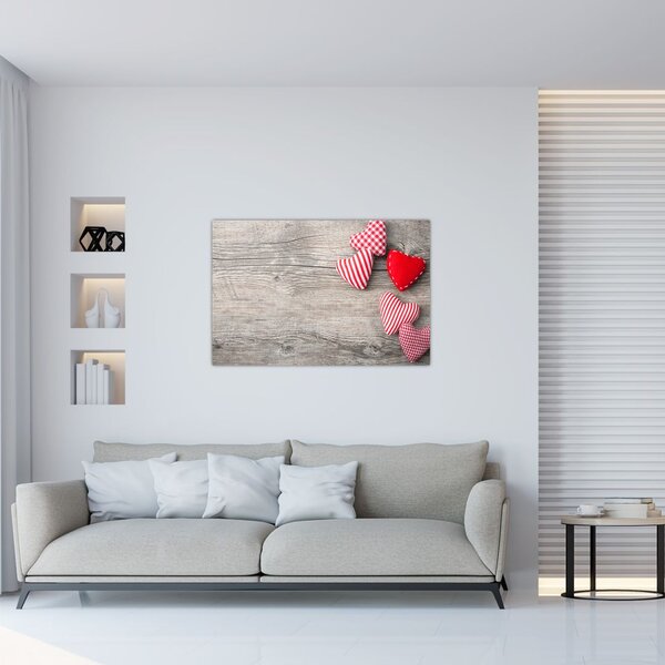 Slika - Srčki (90x60 cm)