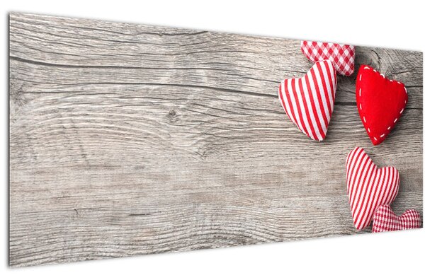 Slika - Srčki (120x50 cm)