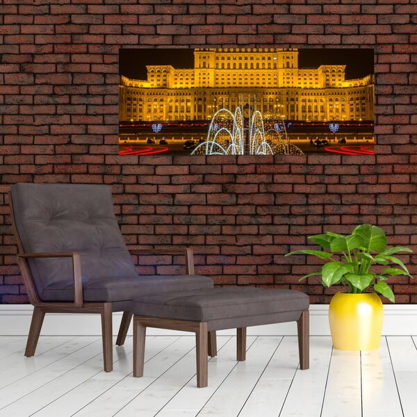 Slika - Palača parlamenta, Bukarešta Romunija (120x50 cm)