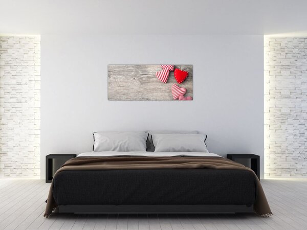 Slika - Srčki (120x50 cm)