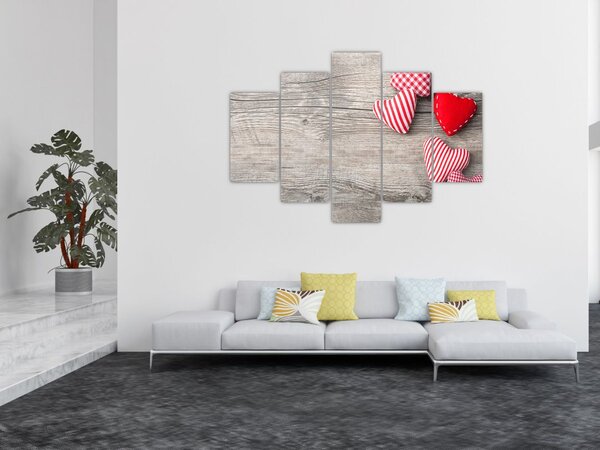 Slika - Srčki (150x105 cm)