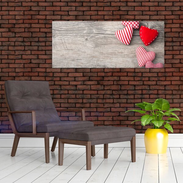 Slika - Srčki (120x50 cm)