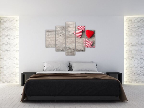 Slika - Srčki (150x105 cm)