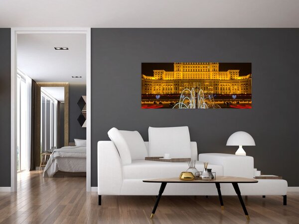 Slika - Palača parlamenta, Bukarešta Romunija (120x50 cm)