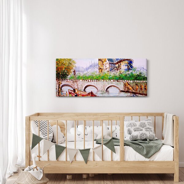 Slika - Uljana slika grada (120x50 cm)
