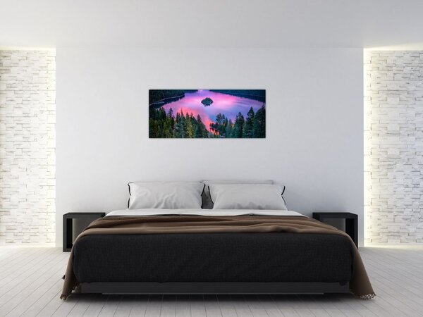 Slika - jezero Tahoe, Sierra Nevada, Kalifornija, ZDA (120x50 cm)