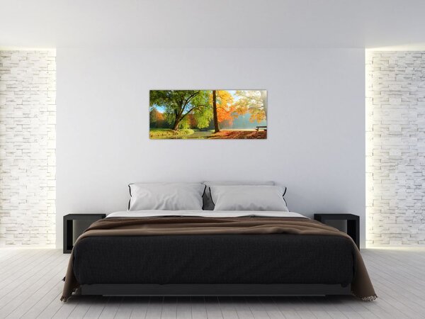 Slika - Mirna jesenska pokrajina (120x50 cm)