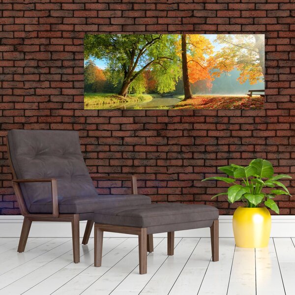 Slika - Mirna jesenska pokrajina (120x50 cm)