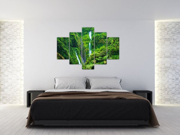 Slika - Slapovi Madakaripura, Vzhodna Java, Indonezija (150x105 cm)