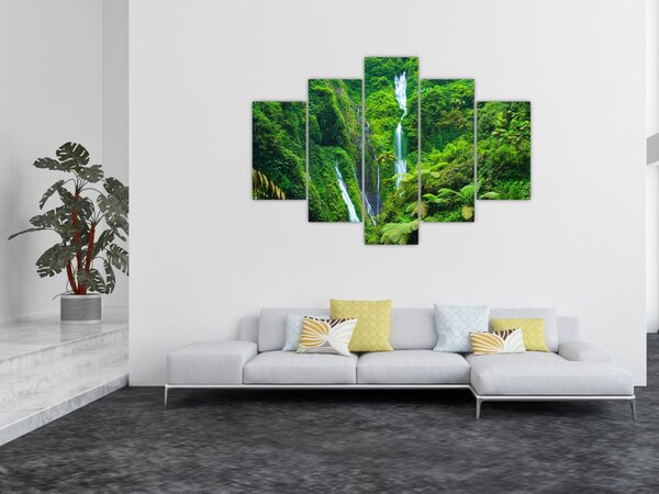 Slika - Slapovi Madakaripura, Vzhodna Java, Indonezija (150x105 cm)