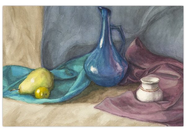 Slika - Naslikano tihožitje (90x60 cm)