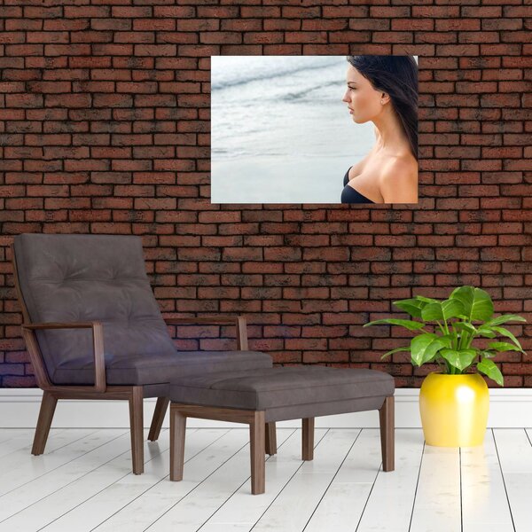 Slika ženske na plaži (70x50 cm)