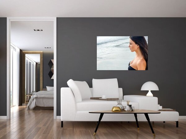 Slika ženske na plaži (90x60 cm)
