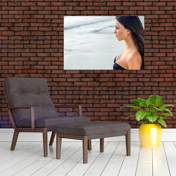 Slika ženske na plaži (90x60 cm)