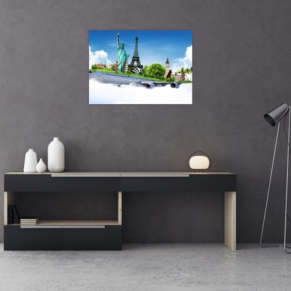 Slika - Pot okoli sveta (70x50 cm)