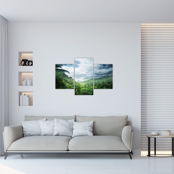 Slika - Sejšelska džungla (90x60 cm)