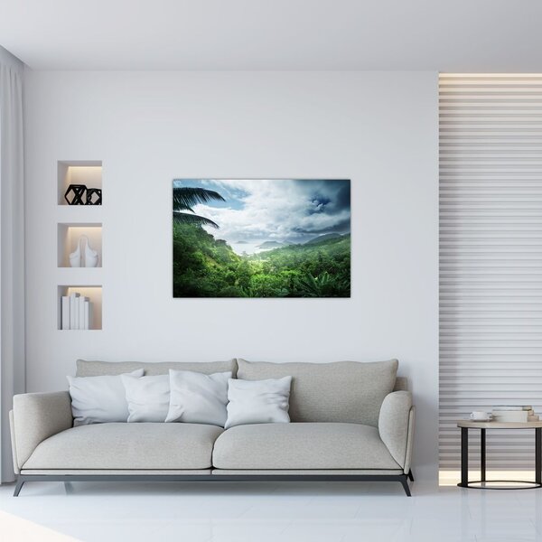 Slika - Sejšelska džungla (90x60 cm)