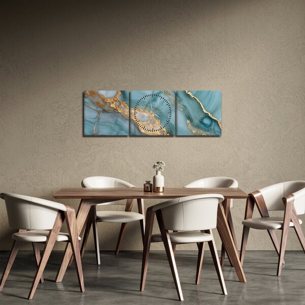 Slika - Tirkizni mramor (sa satom) (90x30 cm)