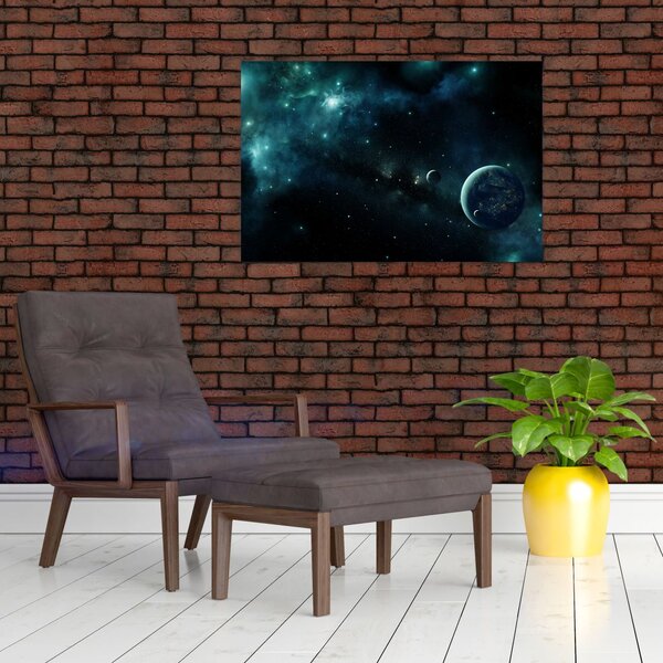 Slika - Življenje v vesolju (90x60 cm)