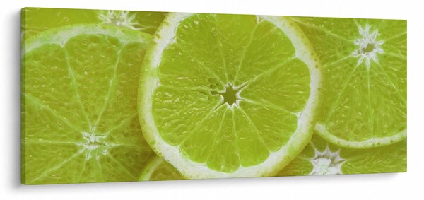 Slika - razrezani limun (120x50 cm)