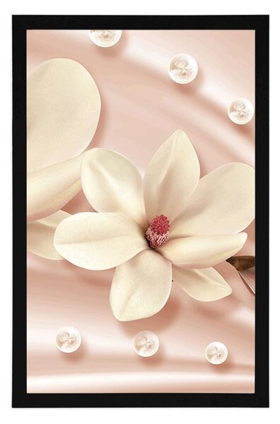 Plakat luksuzna magnolija
