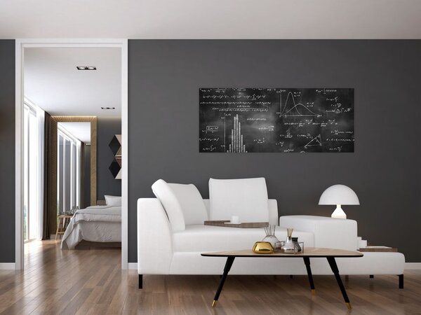Slika - Ljubezen do številk (120x50 cm)