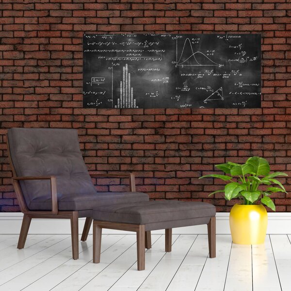 Slika - Ljubezen do številk (120x50 cm)