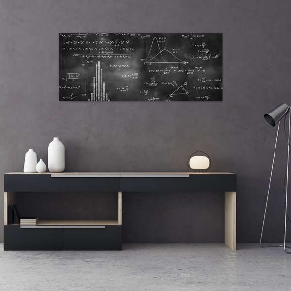Slika - Ljubezen do številk (120x50 cm)