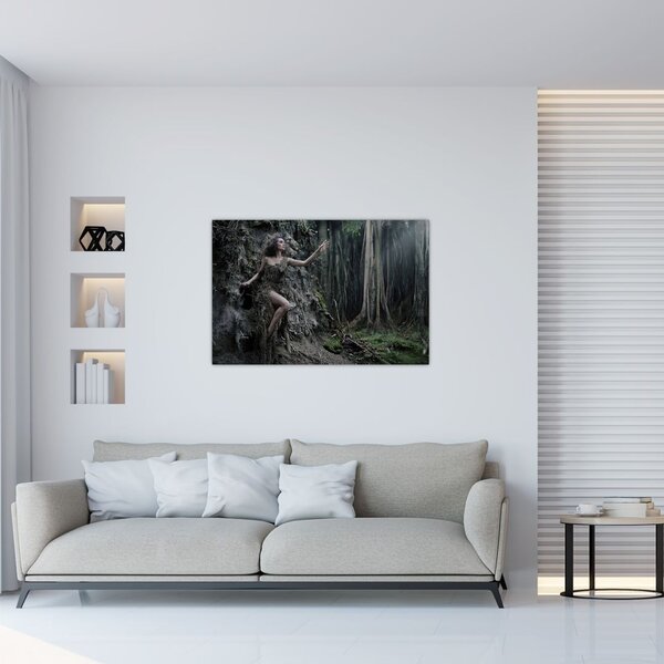 Slika - Gozdna vila (90x60 cm)