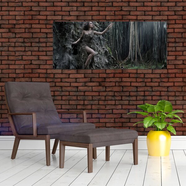 Slika - Gozdna vila (120x50 cm)