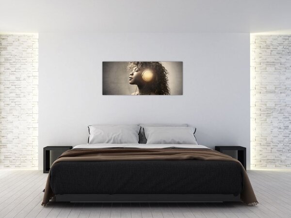 Slika - Moč glasbe (120x50 cm)