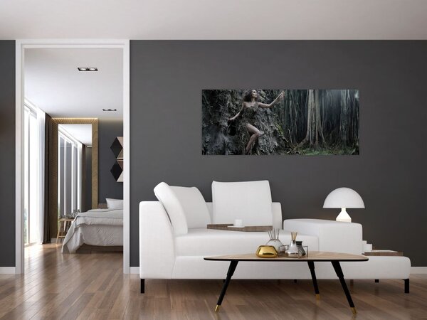 Slika - Gozdna vila (120x50 cm)