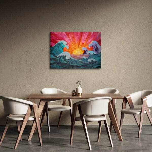 Slika - Mozaik valova (70x50 cm)