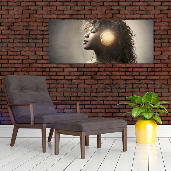 Slika - Moč glasbe (120x50 cm)