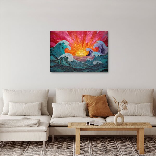 Slika - Mozaik valova (70x50 cm)