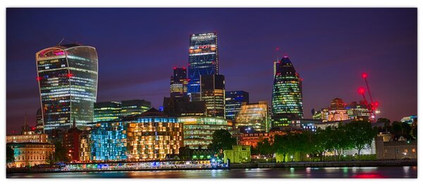 Slika - Večerni London (120x50 cm)