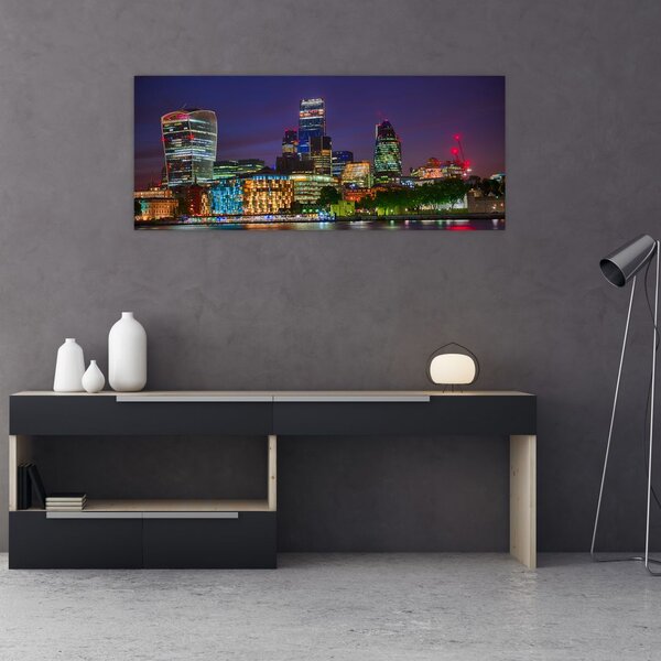 Slika - Večerni London (120x50 cm)