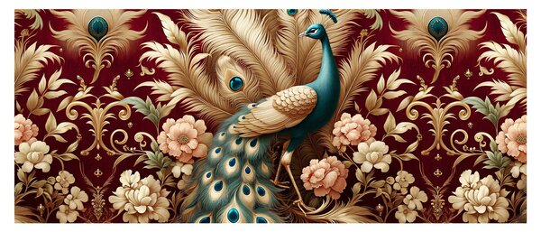 Slika – Elegantni paun (120x50 cm)