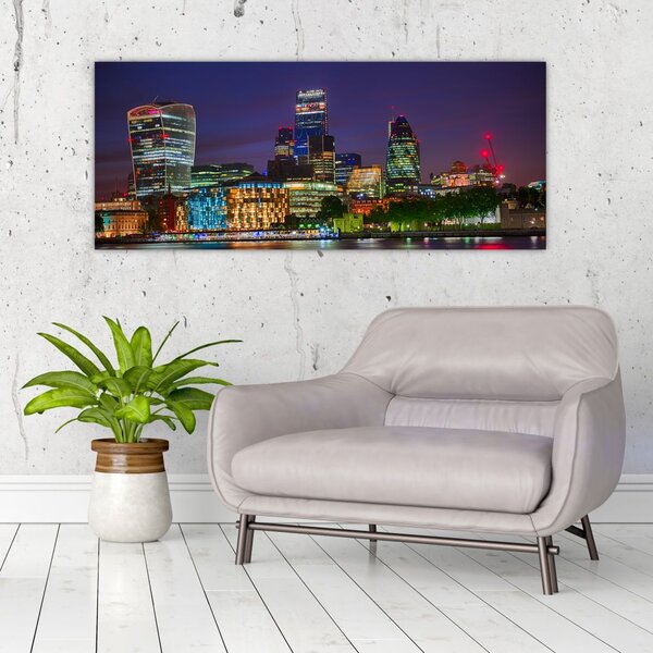 Slika - Večerni London (120x50 cm)