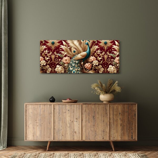 Slika – Elegantni paun (120x50 cm)