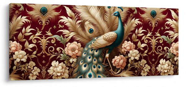 Slika – Elegantni paun (120x50 cm)