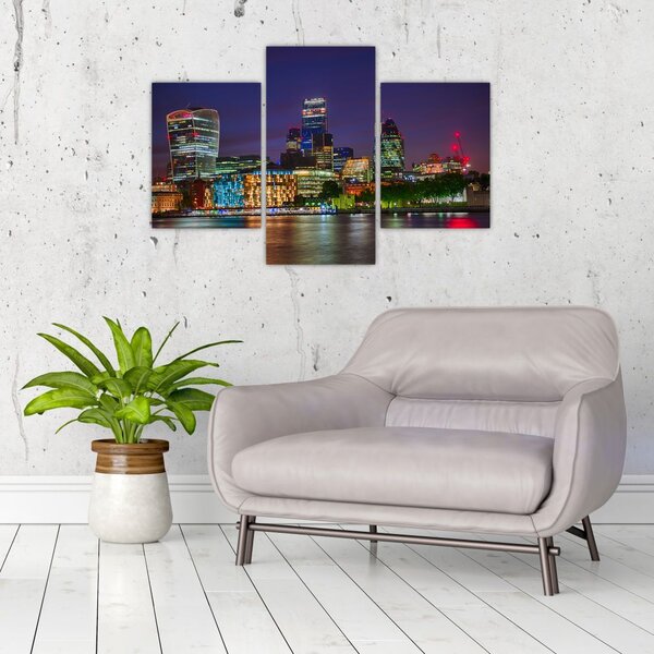 Slika - Večerni London (90x60 cm)