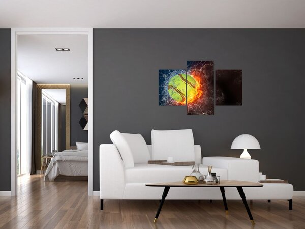 Slika - Teniška žoga (90x60 cm)