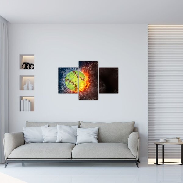 Slika - Teniška žoga (90x60 cm)