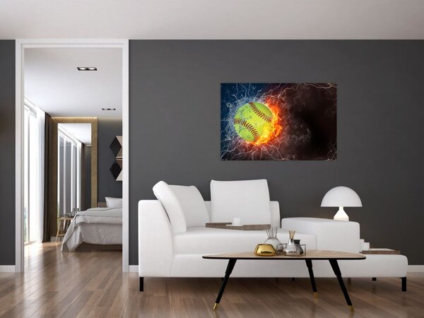 Slika - Teniška žoga (90x60 cm)
